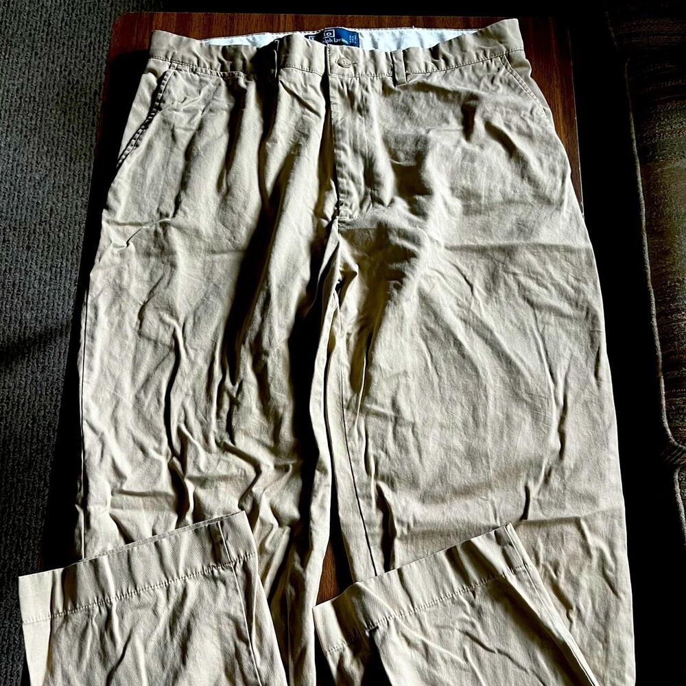 Polo-ralph-lauren Men's Tan and Cream Trousers